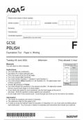 AQA GCSE polish8688 WF question paper Polish  18June 2024