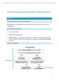 Samenvatting  Opzetten van Marktonderzoek