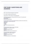 CBP EXAM 3 QUESTIONS AND ANSWERS (GRADED A)