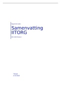 Samenvatting IITORG