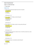 BIOL 2117 OpenStax Microbiology Test Bank Chapter 14: Antimicrobial Drugs