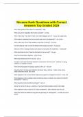 Nccaom Herb Questions with Correct Answers Top Graded 2024