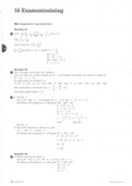 Uitwerkingen Hoofdstuk 16 Wiskunde B Deel 4