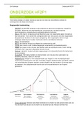 Samenvatting Onderzoek Leerjaar 3, Periode 1