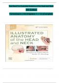 TEST BANK For Illustrated Anatomy of the Head and Neck 6th Edition by Margaret J. Fehrenbach, Susan W. Herring | Verified Chapters 1 - 12 | Complete Newest Version