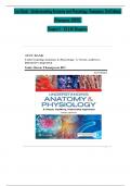 Test Bank - Understanding Anatomy and Physiology, Thompson, 3rd Edition (Thompson, 2020), Chapter 1-25 | All Chapters