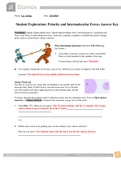 Gizmos Student Exploration: Polarity and Intermolecular Forces Answer Key| Top Rated