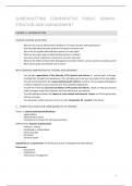 Samenvatting CPAM (Panchuk) - English (score examen 17/20)