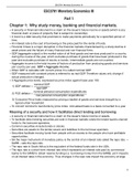 ECS3701- Monetary economics exam notes 21