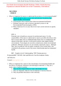 Test Bank Environmental Health Stanhope: Public Health Nursing: Population-Centered Health Care in the Community, 10th Edition,GRADED A