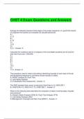 CHST 4 Exam Questions and Answers (Graded A)