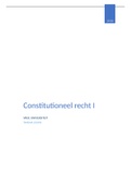 Samenvatting Beginselen van het Nederlands staatsrecht, ISBN: 9789013146509  beginselen staatsrecht