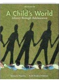 Test Bank for A Childs World 13th Edition by Martorell practice solution 