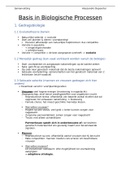 samenvatting basis in biologische processen