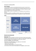 Samenvatting  Strategisch Marketing SPECO