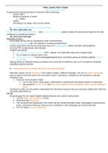 NURS 360 FINAL EXAM STUDY GUIDE- Spring 2019