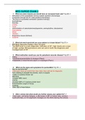 MED SURGE EXAM 2 | 100% CORRECT