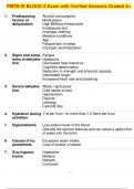 FMTB-W BLOCK 2 Exam with Verified Answers Graded A+