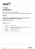 AQA Economics 7136 paper 3 INS Economics A 7June 2024