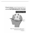 TMN3704 - SUMMARY AND STUDY GUIDE 2021 