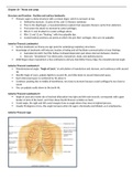 HEALTH ASS NR 302 Chapter 18 - Thorax and Lungs