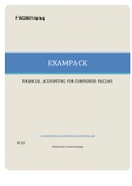 FAC2601 EXAM PACK