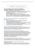 Samenvatting H1-16 Inleiding in de Psychologie