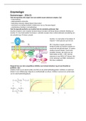 examenvragen enzymologie ( Behaald Resultaat: 16/20)