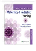 Test Bank for Introductory Maternity and Pediatric Nursing 4th Edition Hatfield ||  Complete Newest Version 2025