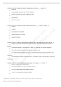 BIOS 242 Week 3 Quiz: MCQs & Short Answer Latest Complete Solution Guide.