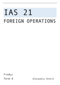 IAS 21: Foreign Operations