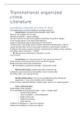 Literature Transnational Organised Crim e