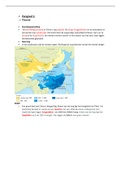 Aardrijkskunde hoofdstuk 1, paragraaf 1 en 2 - China