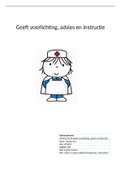 voorlichting instructie en advies VP-B-K1-W7-B