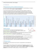 Uitgebreide Samenvatting Disorders of Childhood: Development and Psychopathology, ISBN: 9781337515115  Developmental Psychopathology