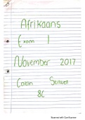 Afrikaans Language Notes