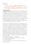 Samenvatting Burgerlijk Procesrecht Open Universiteit (RB0812)