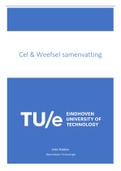 Cel en Weefsel Samenvatting COMPLEET (TU/e)