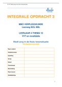 Integrale opdracht thema 10  VVT3