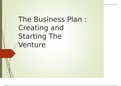 Business Plan for Startup