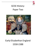 GCSE Grade 9 History Elizabethan England Booklet