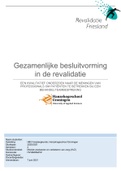 Onderzoeksrapportage HBO-V shared decision making 