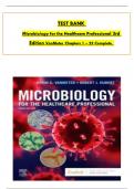 TEST BANK For Microbiology for the Healthcare Professional, 3rd Edition By Karin C. VanMeter, Robert J. Hubert | Verified Chapters 1 - 25 | Complete Newest Version