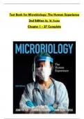 Test Bank For Microbiology: The Human Experience 2nd Edition By John W Foster, Zarrintaj Aliabadi, Joan L Slonczewski 9780393533248 Chapter 1-27 Complete Guide .