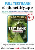 Test Bank for Chemistry The Central Science 15th Edition Brown