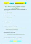 AMCA EKG Questions and Answers |  Latest Update