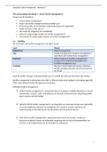 Samenvattingen basisboek facility management Hoofdstuk 1 t/m 6