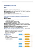 Samenvatting voor Statistiek de Pre-master Communicatie en Beïnvloeding (cijfer 9.6)