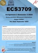 ECS3709 Assignment 3 (COMPLETE ANSWERS) Semester 2 2024 