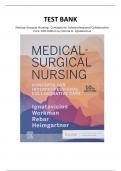 TEST BANK for  Medical-Surgical Nursing: Concepts for Interprofessional Collaborative Care 10th Edition by Donna D. Ignatavicius